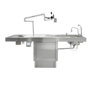 Mesa de autopsia y estaciones de tanatología Hiplaas ATP29 — Equipamiento especializado